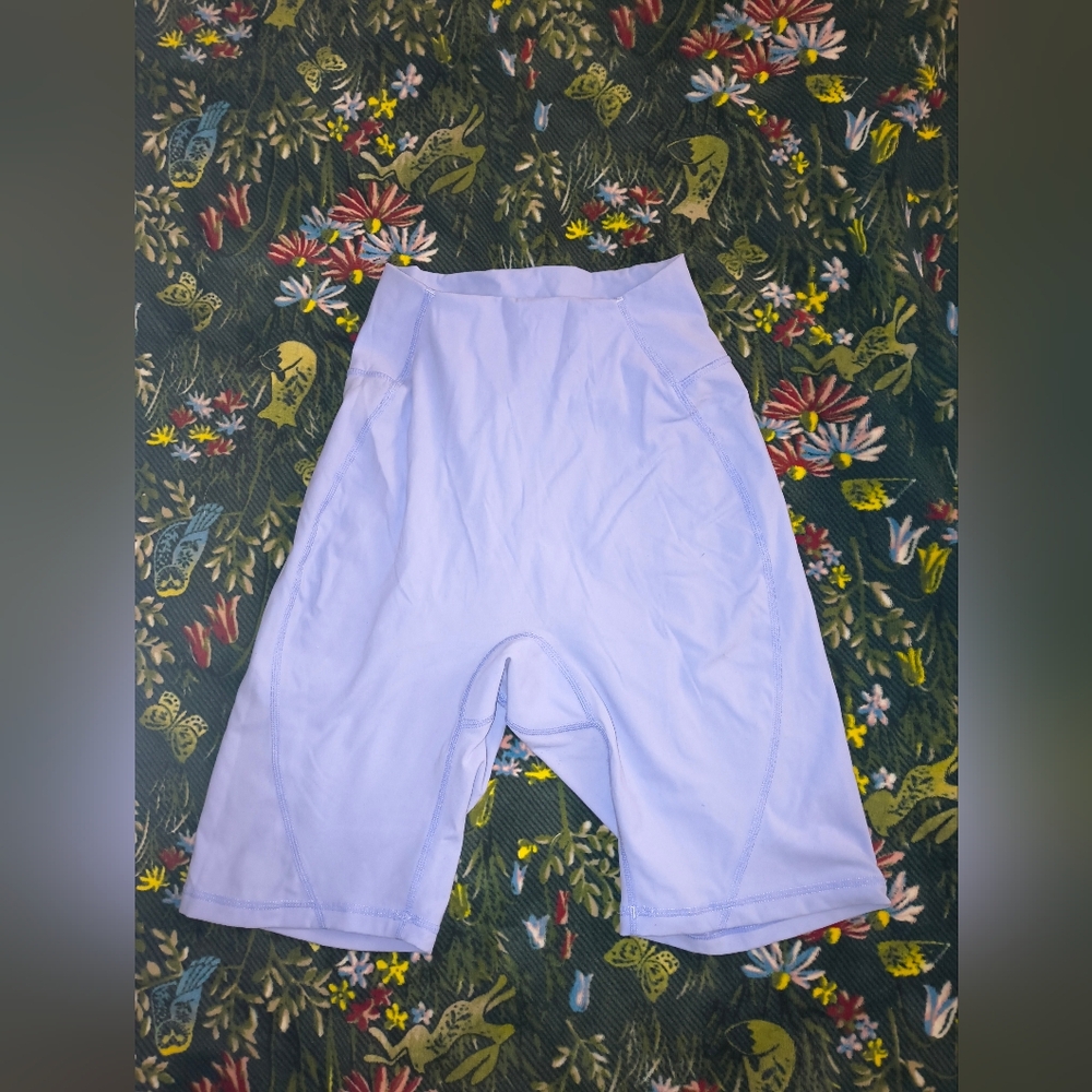 Buffbunny Periwinkle Biker Shorts